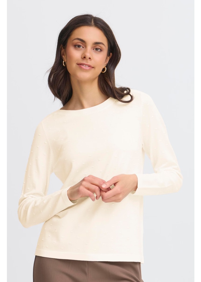 Fransa | FrKarianne Off White Jumper