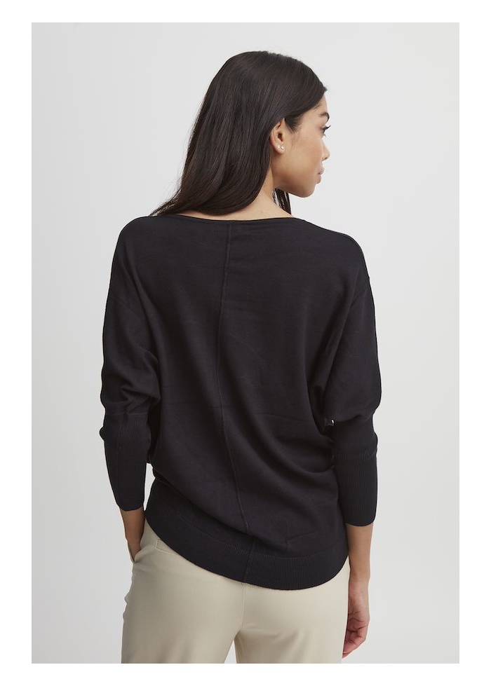 b.young | ByPimba Black Pullover