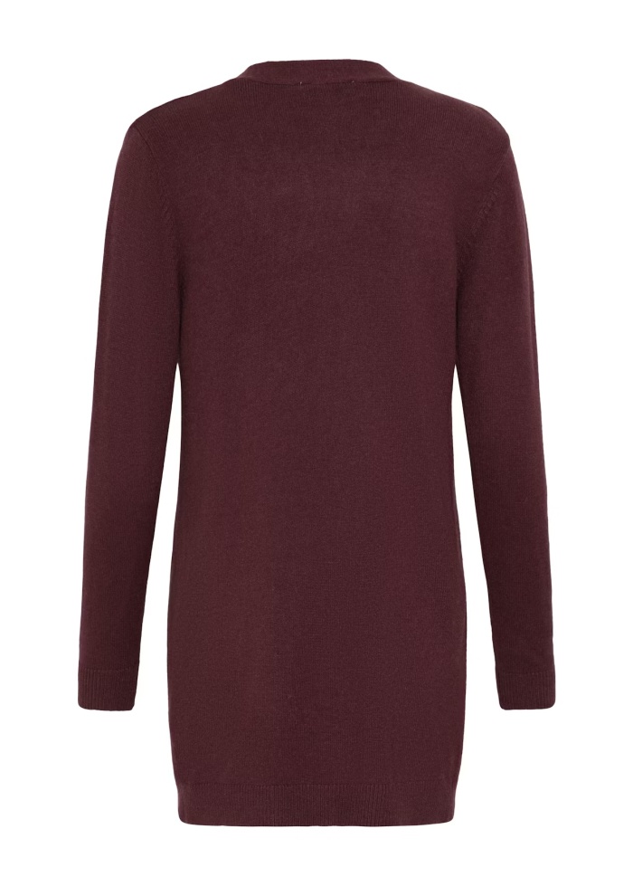 b.young | ByNonina Plum Cardigan