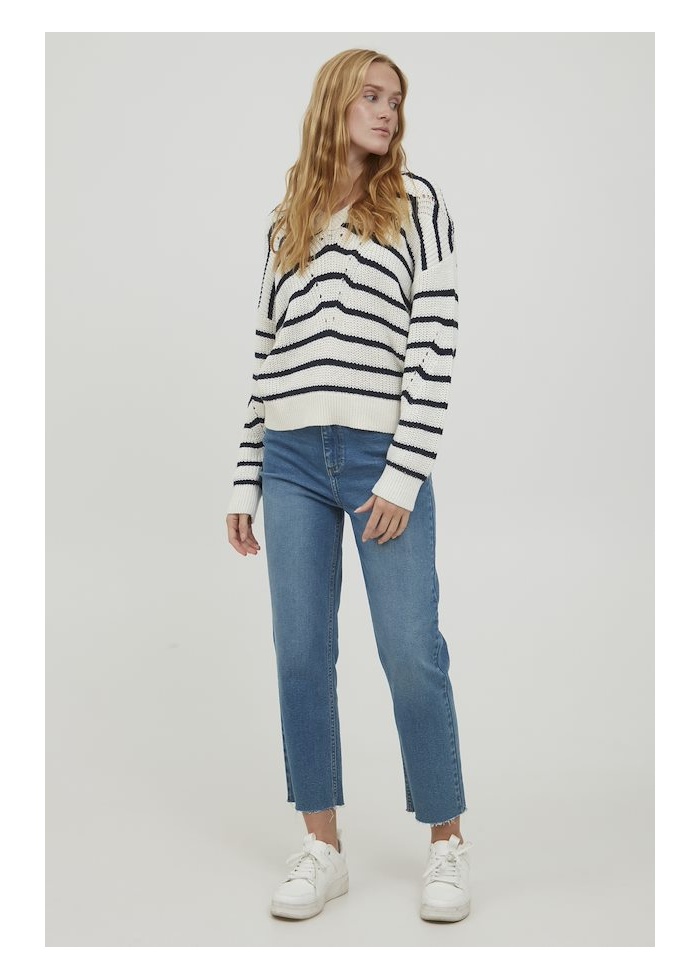 b.young | BYoTessa Stripe Jumper