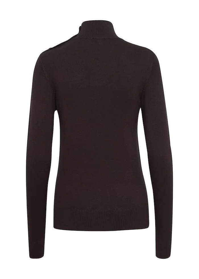 b.young | ByMmpimba Button Black Jumper