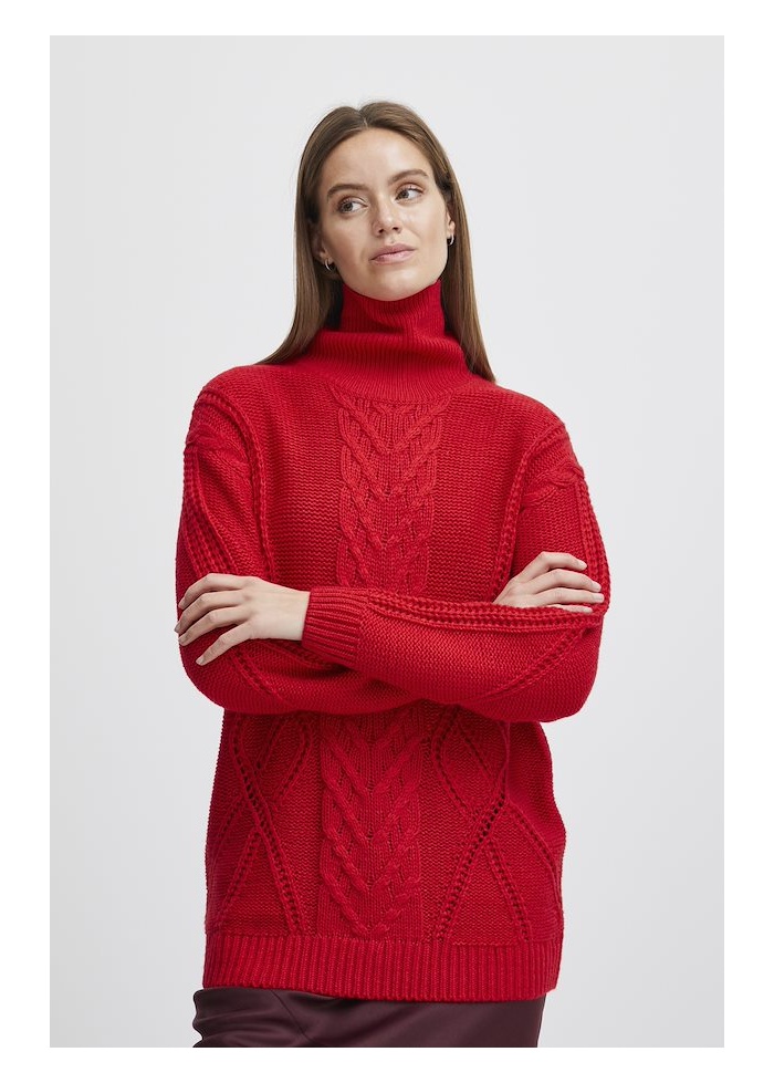 b.young | ByOtinka Cable Knit Jumper