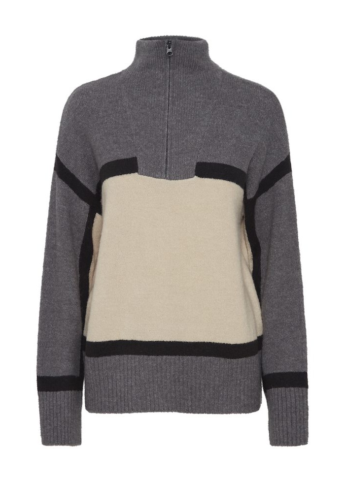 b.young | ByOmartha Half Zip Jumper