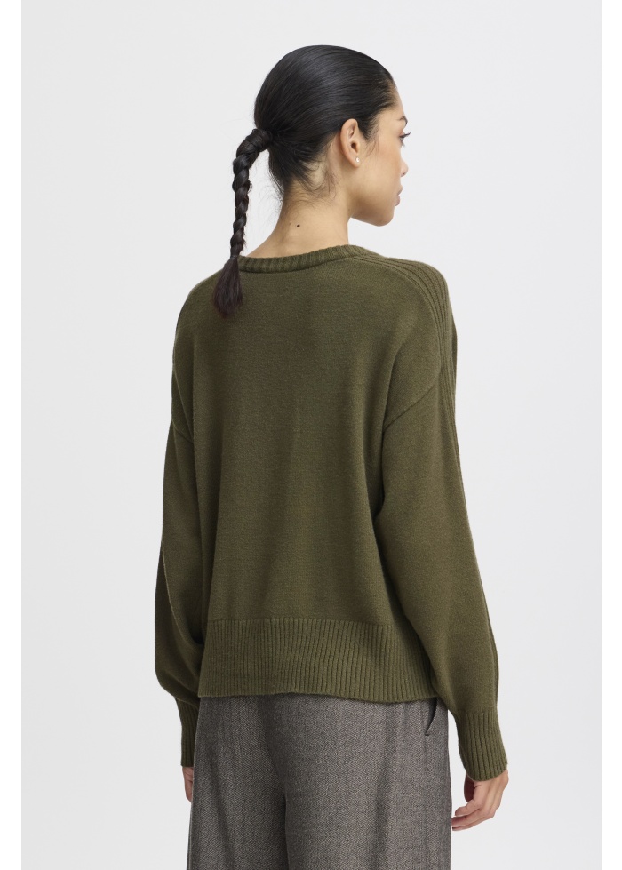 b.young | ByManina Khaki Jumper