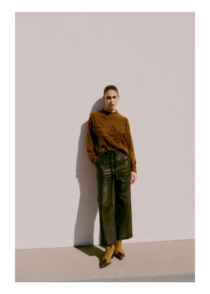 b.young | ByDaran Leather Trousers