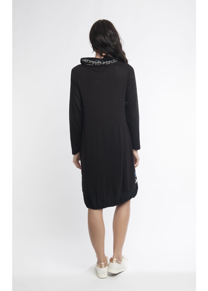 Orientique | Mozart Asymmetric Patch Dress