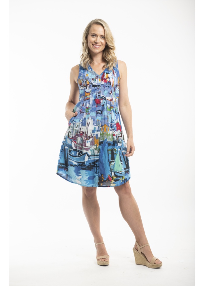 Orientique | Dress X Pleated