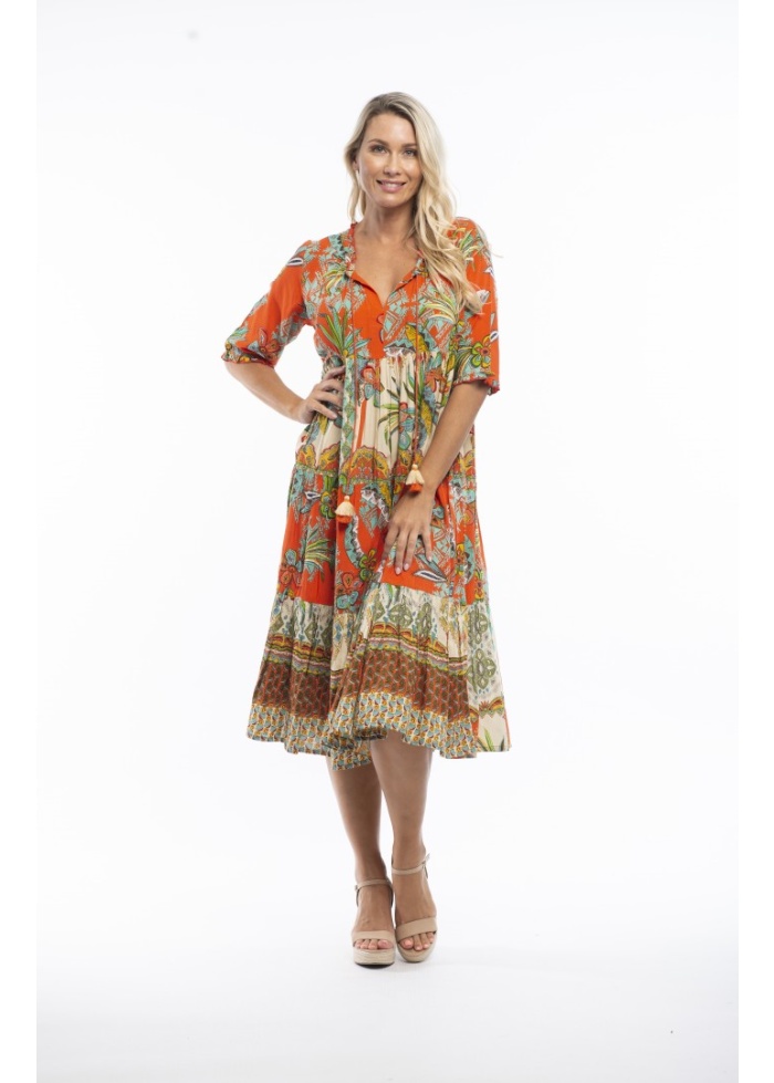 Orientique | Pampelone Boho Dress