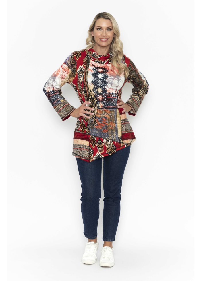 Orientique | Isfahani Cowl Neck