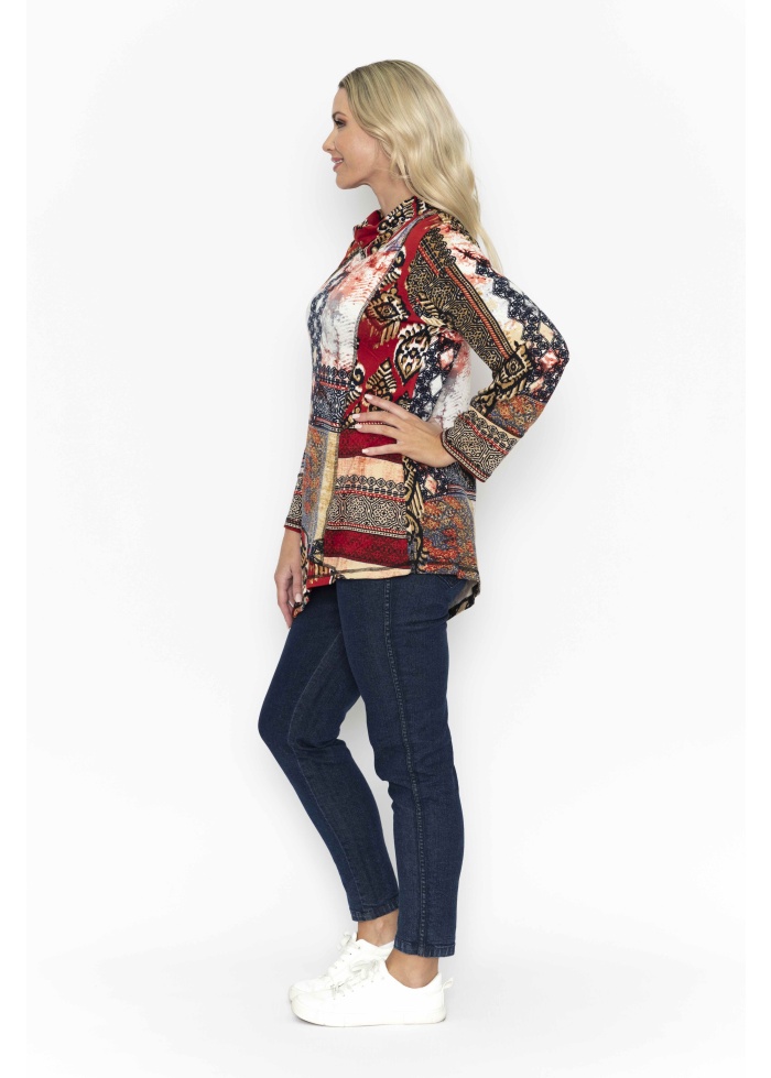 Orientique | Isfahani Cowl Neck