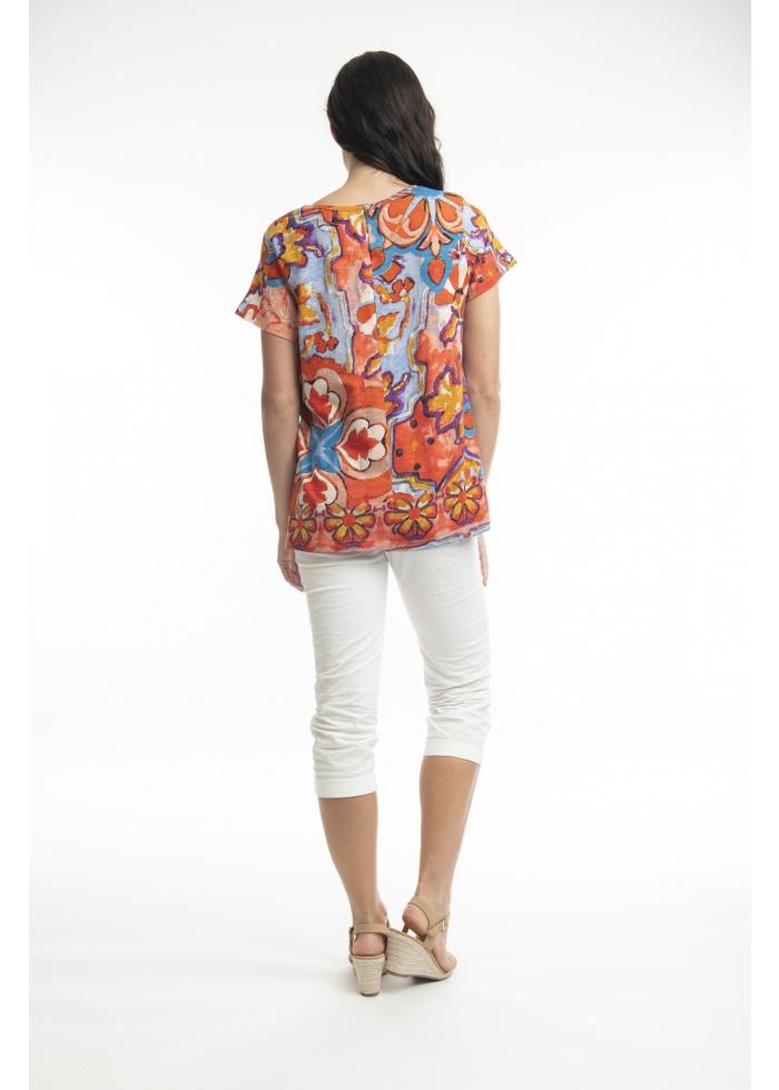 Orientique | Cotemporary T-Shirt Ceramic Red