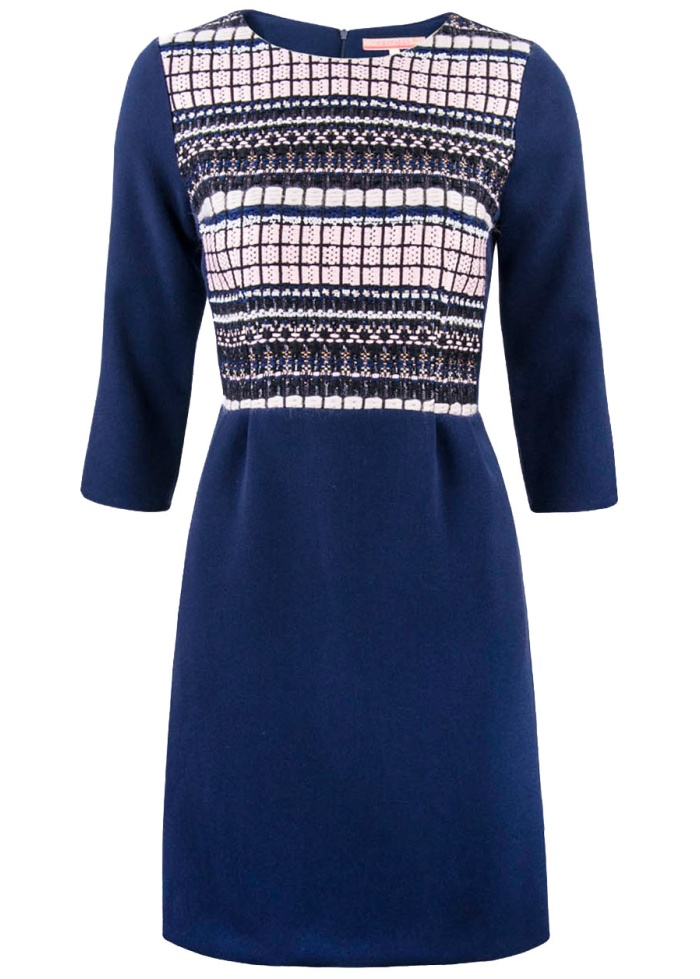 Adele Paris Jacquard Dress