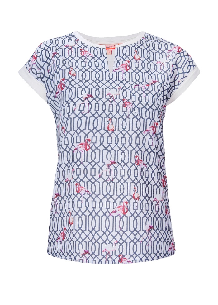 Tessa Flamingo Print