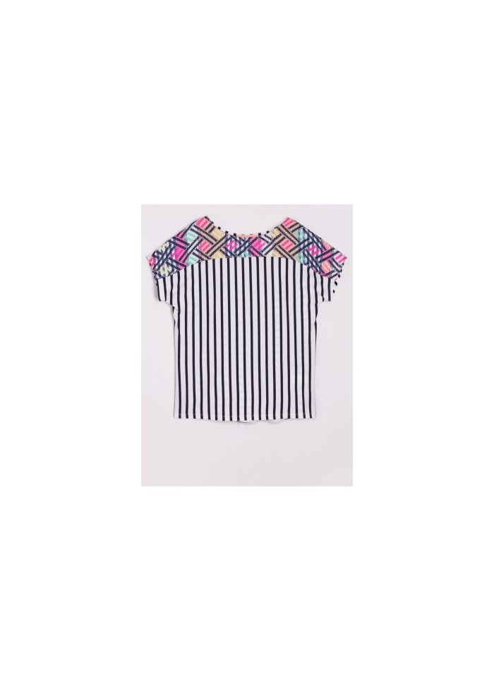 Alberta Paris  Navy Jacquard