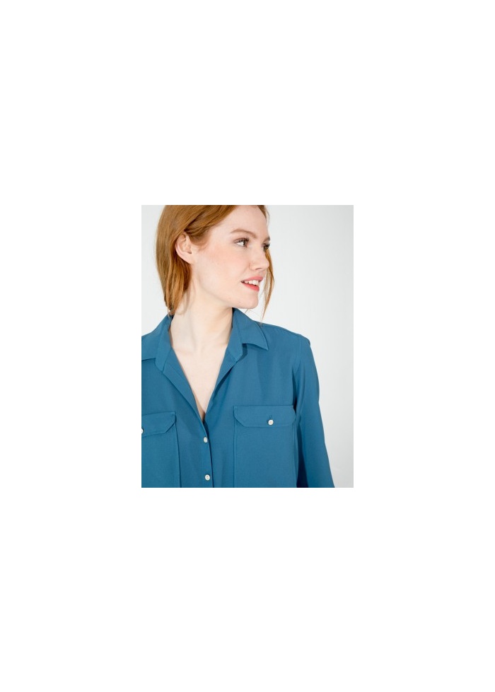 Gabriella Crepe Shirt