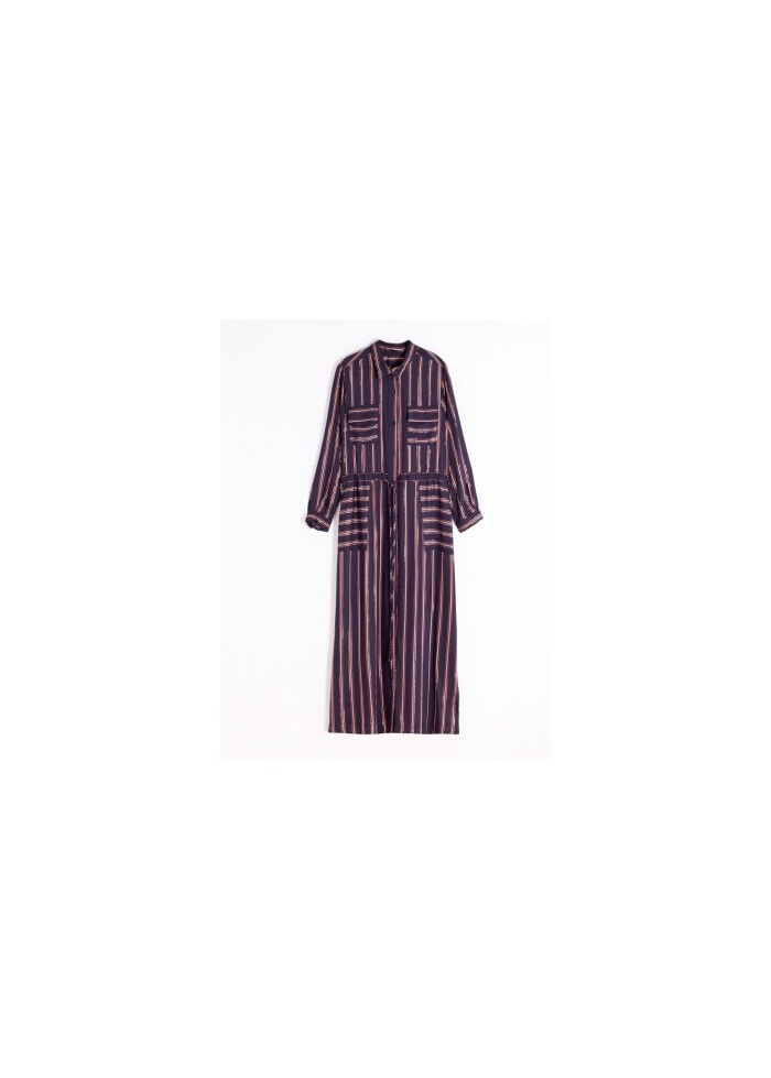 Bridgette Dress Navy Glitter