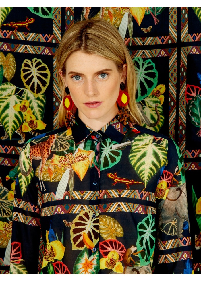 Tropical Print Shirt