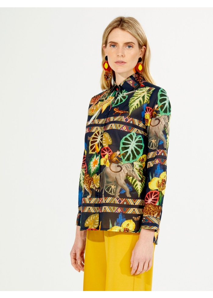 Tropical Print Shirt