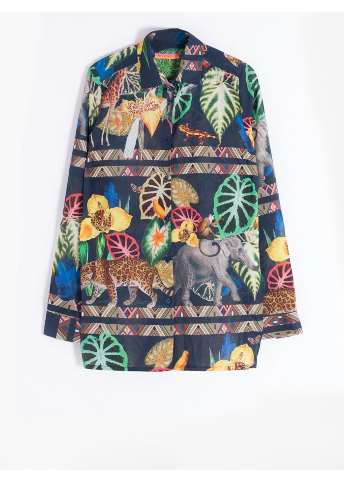 Tropical Print Shirt