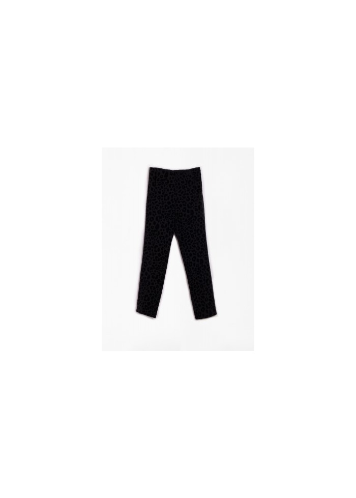 Vilagallo | Cristi Trouser Black Patri Floc