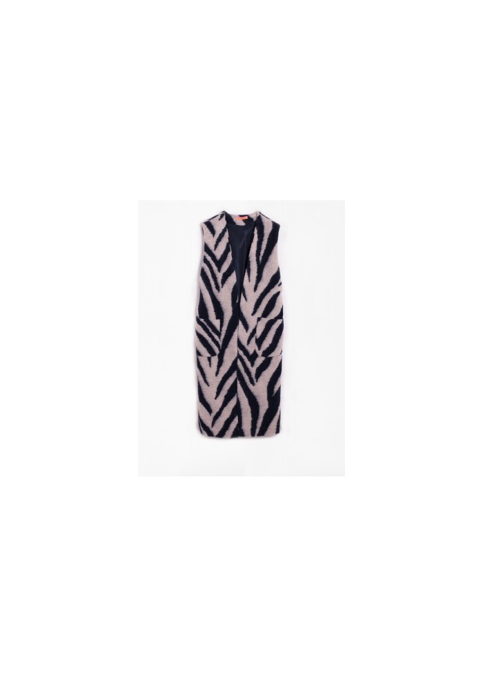 Vilagallo | Alma Waistcoat Zebra