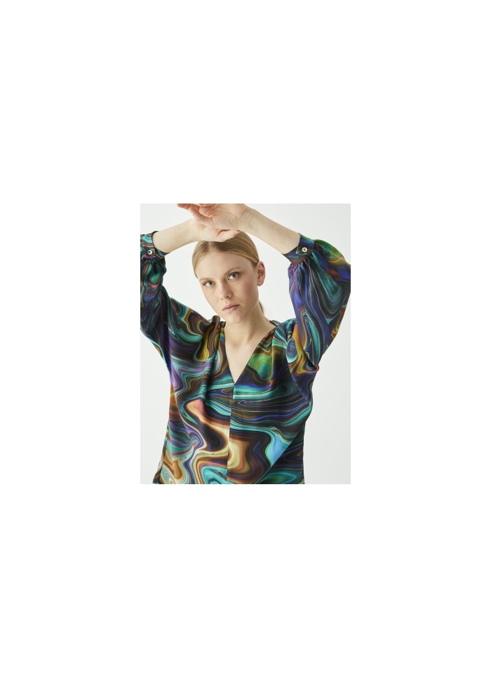 Vilagallo | Maya Shirt Winter Marble