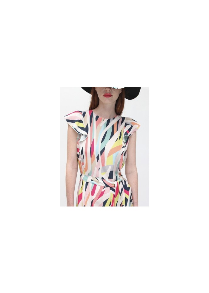 Vilagallo | Lorianne Dress Zebra Madness