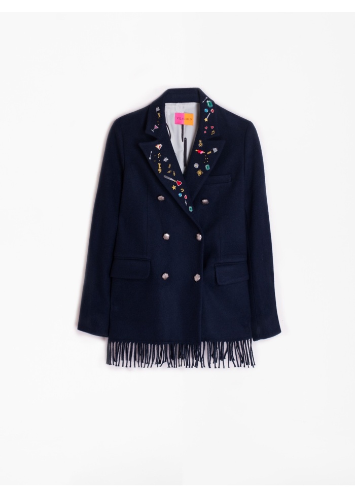 Vilagallo | Tiffany Fringe Jacket