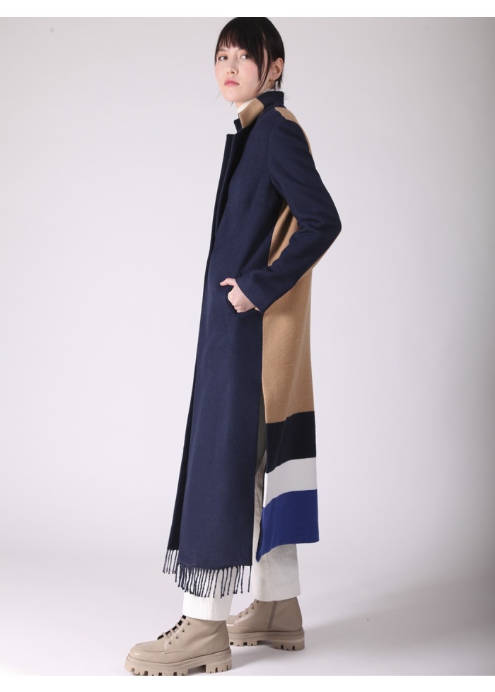 Vilagallo | Alex Piacenza Stripe Coat