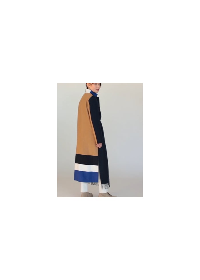 Vilagallo | Alex Piacenza Stripe Coat