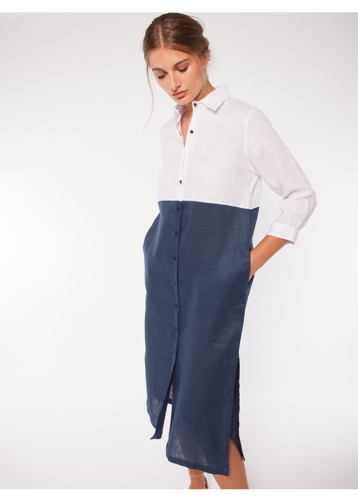 Vilagallo | Dafne Linen Dress