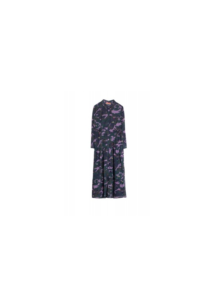 Vilagallo | Matilda Camouflage Butterfly Dress