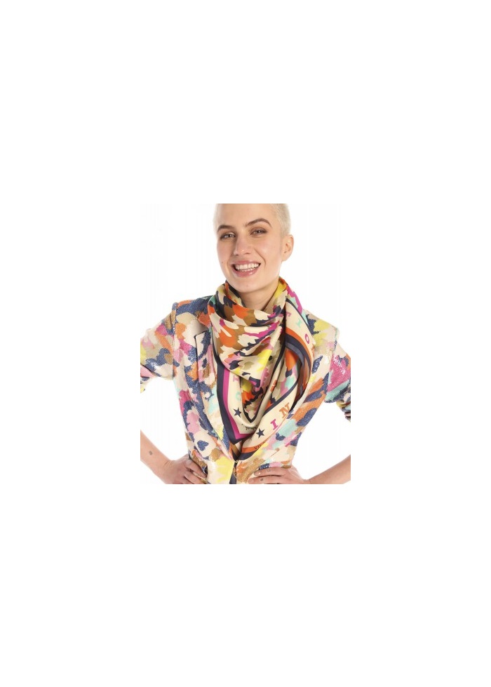 Vilagallo | Silk Florida Scarf