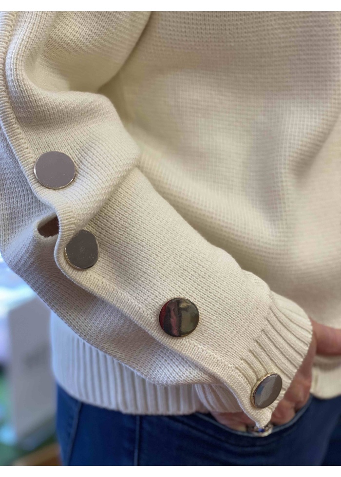 Repeat | Cream Jumper