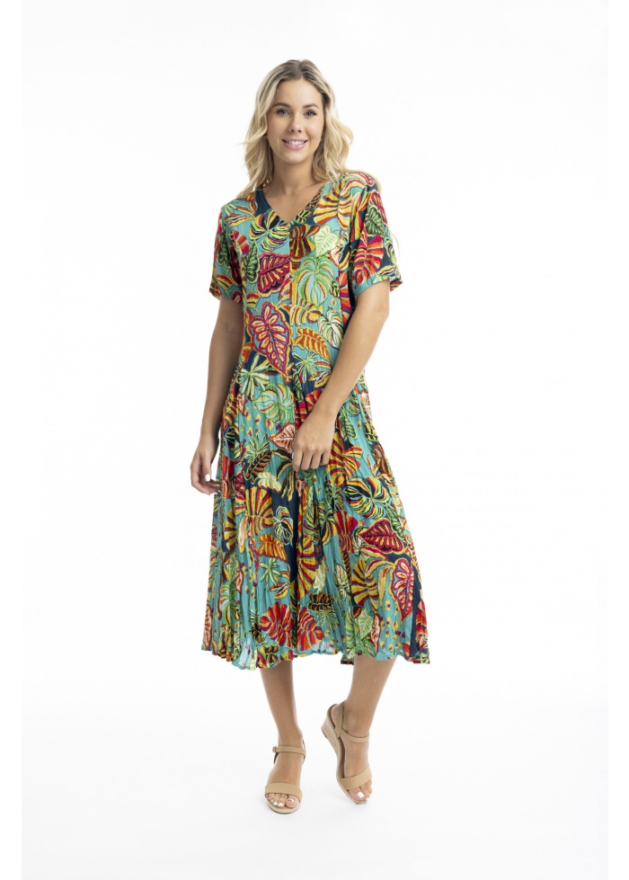 Orientique | Calibishe Godet Dress