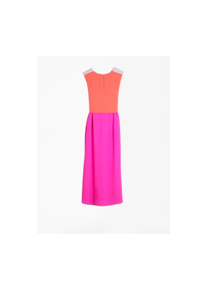 Vilagallo | Tina Pink Georgette Dress