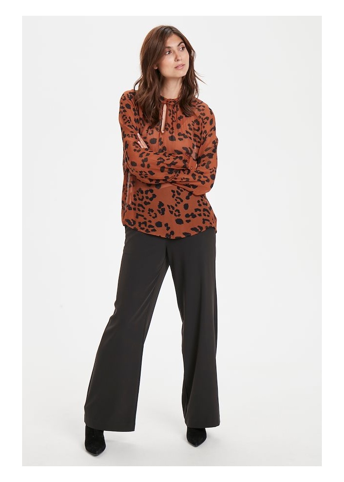 Animal Print Blouse