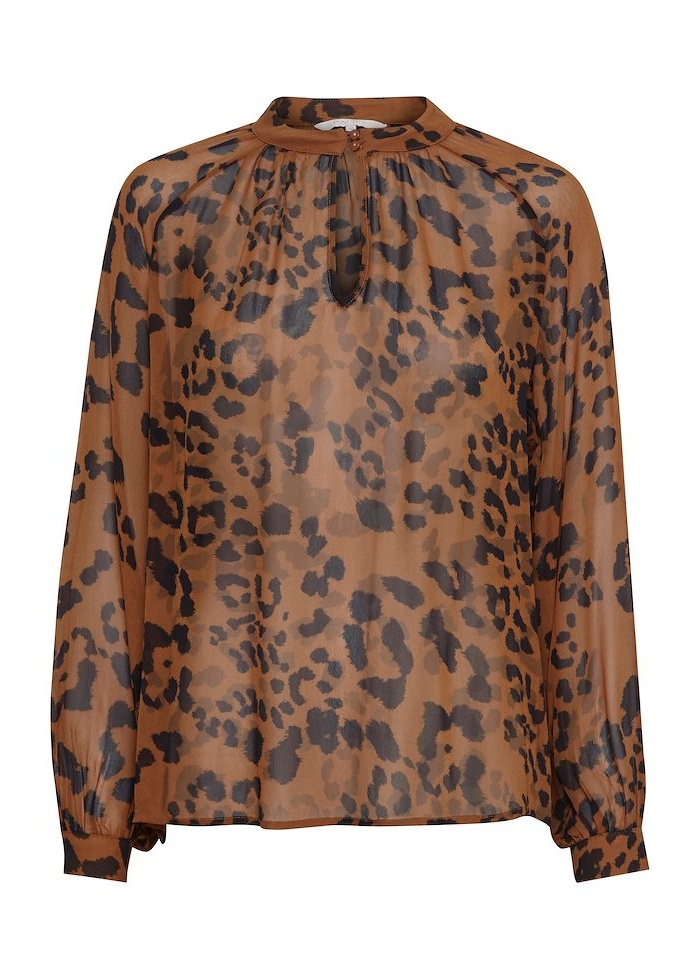 Animal Print Blouse