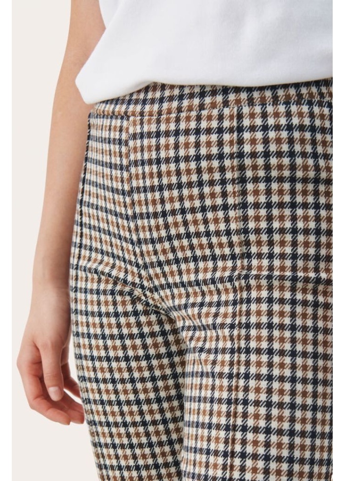 Part Two | Pontas Trousers Brown Check