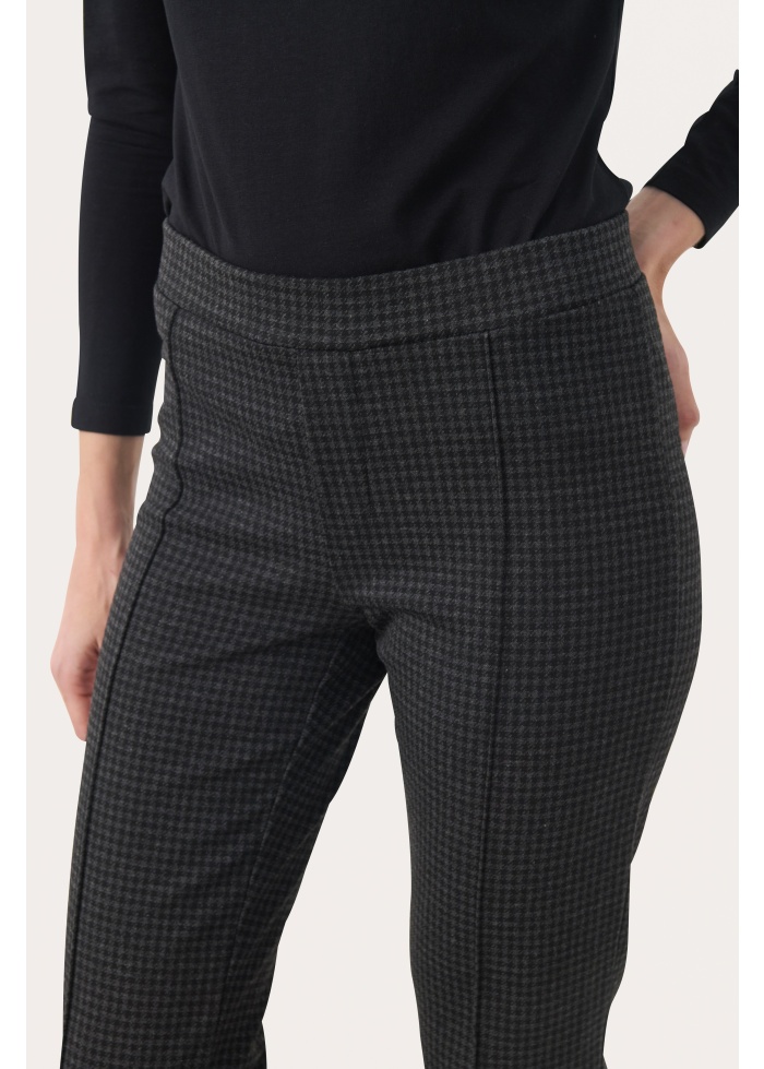 Part Two | Pontas Trousers Dark Grey Check