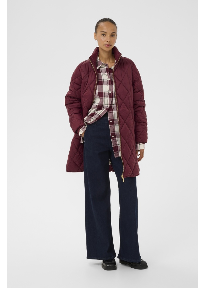 Part Two | Olilas Plum Coat