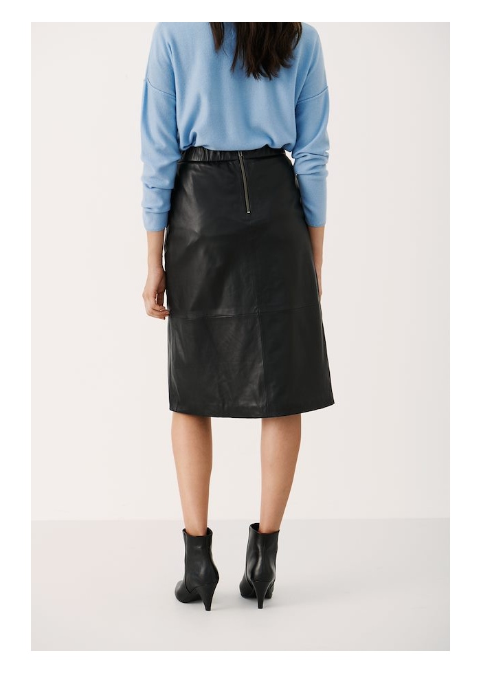 Part Two | Rabine Leather Skirt