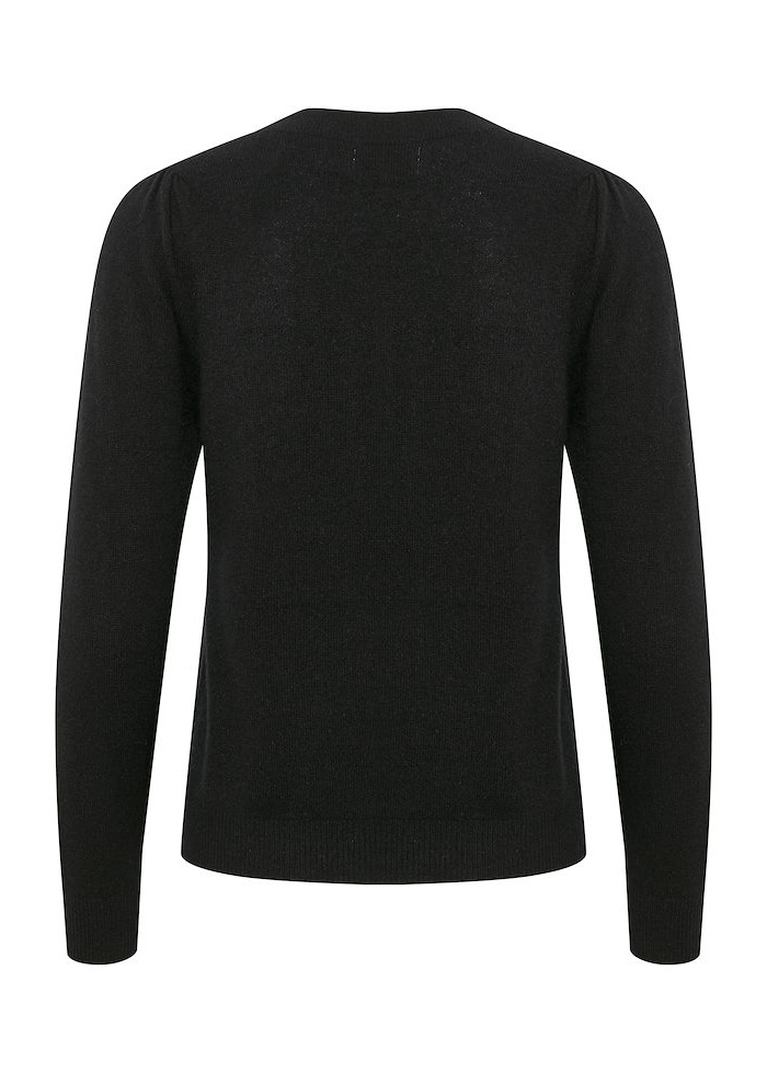 Part Two | Evina Black Cashmere Jumper