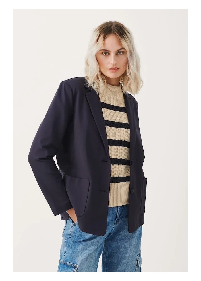 Part Two | Victoria Navy Blazer