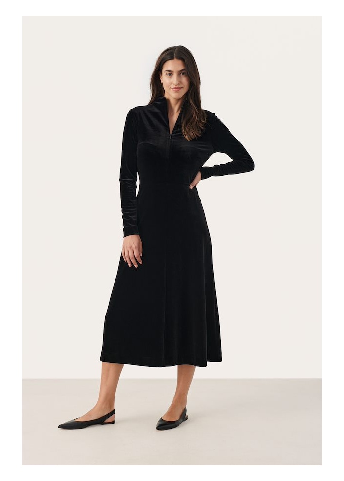 Part Two | Dana Velvet Dress