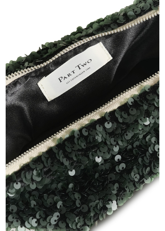 Part Two | Denia Green Clutch Bag