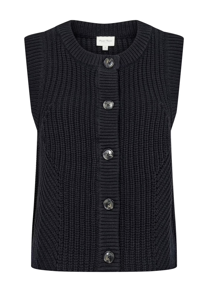 Part Two | Noemie Navy Waistcoat