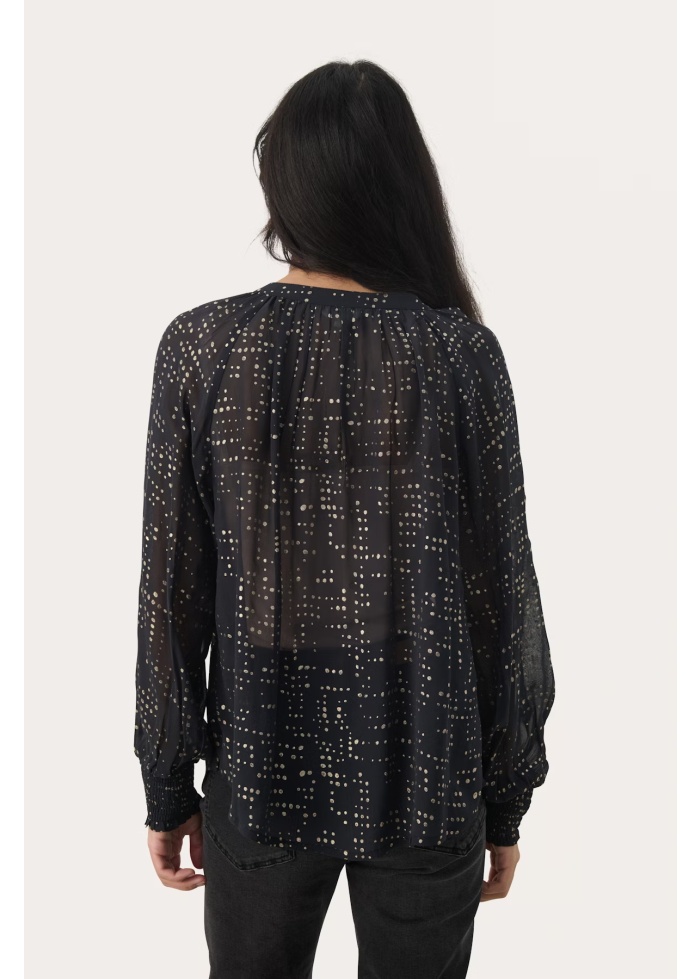 Part Two | Tennie Navy Blouse