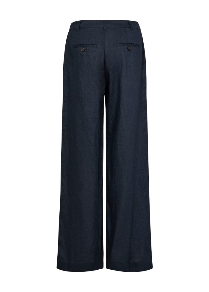 Part Two | Ninnes Navy Linen Trouser
