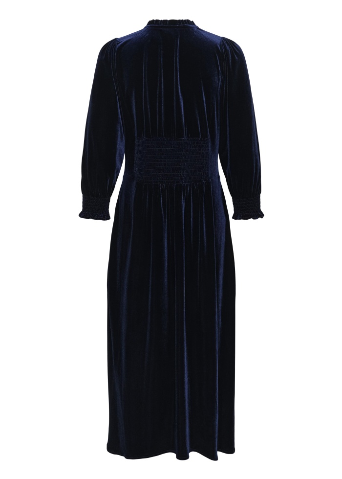 Part Two | Vanissa Navy Velvet Dress